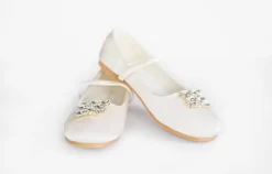 EVERLEE SHOE WHITE 9 EVERLEE SHOE WHITE -Trish Scully everleewht