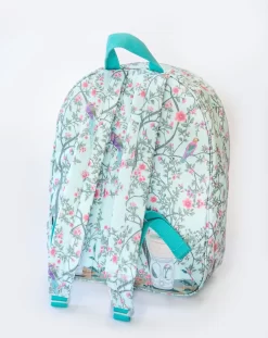 CHINOISERIE BIRDS BACKPACK -Trish Scully lightbluebackpack2
