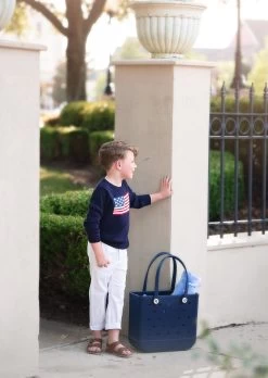 HENRY PANT WHITE -Trish Scully whitepantsflagsweater